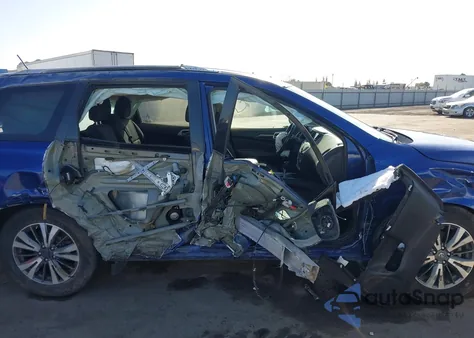 2018 Nissan Pathfinder Sv из США, поврежденный, VIN 5N1DR2MN0JC602210